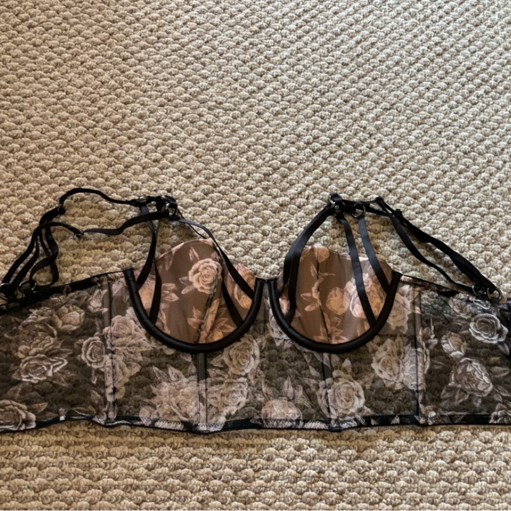 VS corset lingerie top